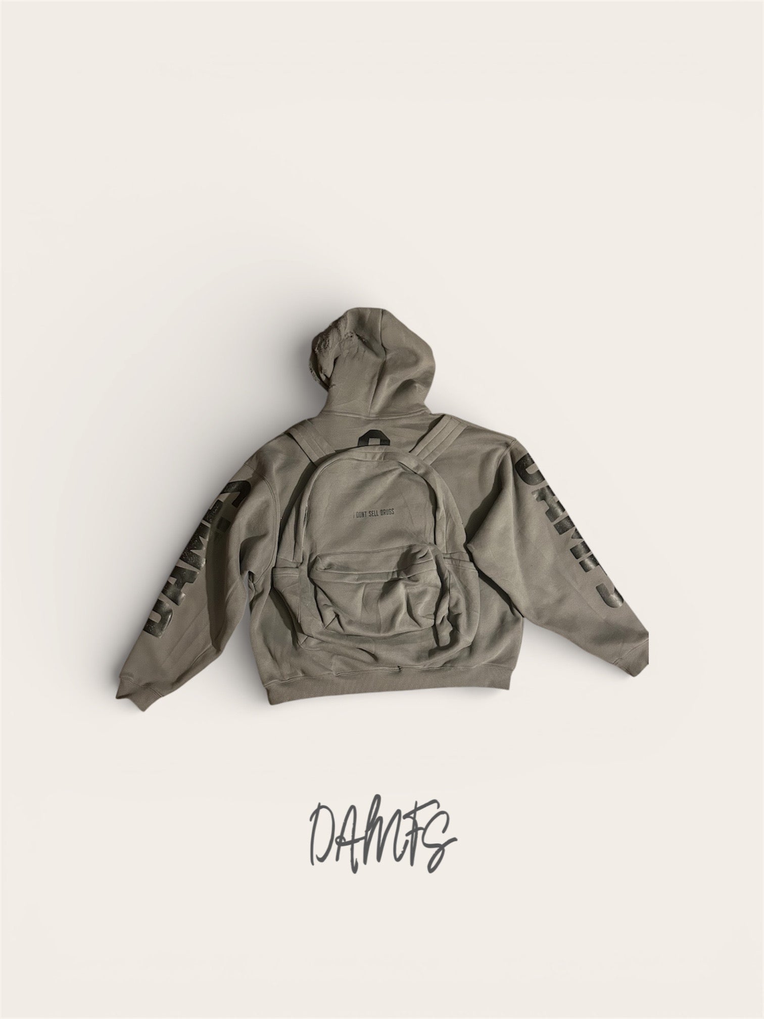 BACK PACK - ZIP HOODIE